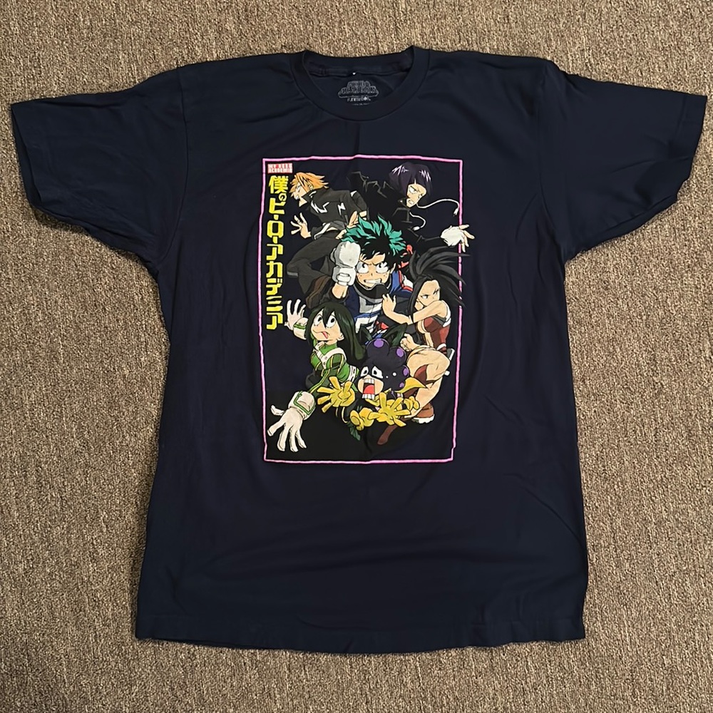 Unisex L 42/44 My Hero Academia T-Shirt *Great Condition*